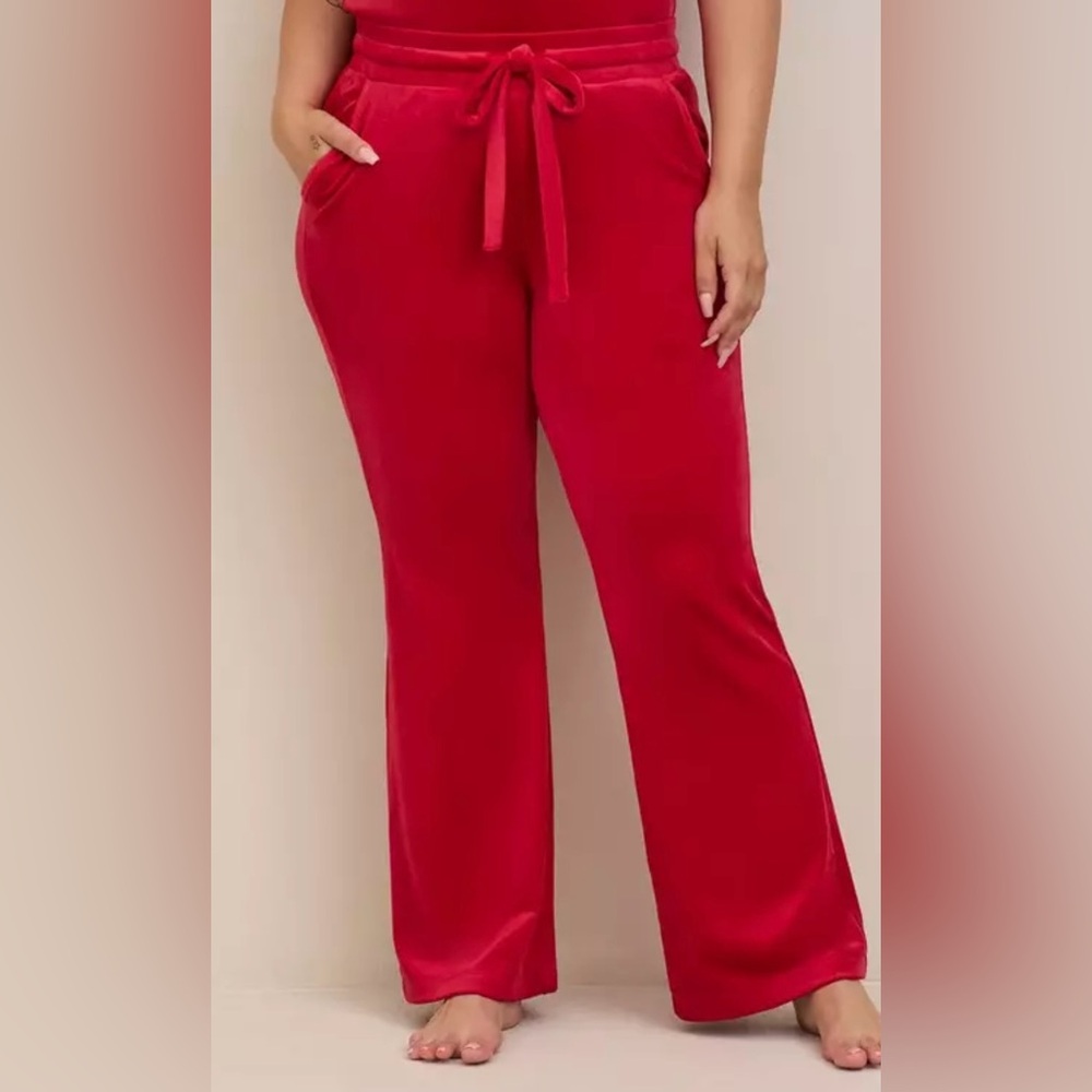 Torrid Velour Bootcut Lounge Pants